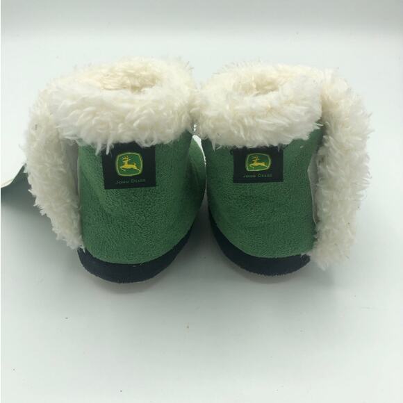 John Deere Tractor Baby Booties Boots Lined Slippers | Size 6-12 Months - Picture 4 of 8